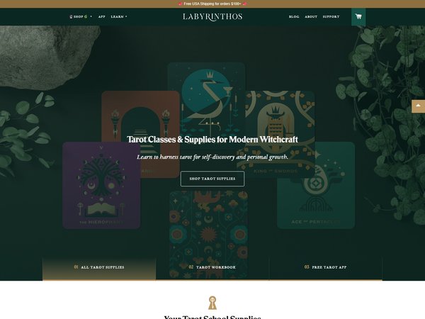 labyrinthos.co preview